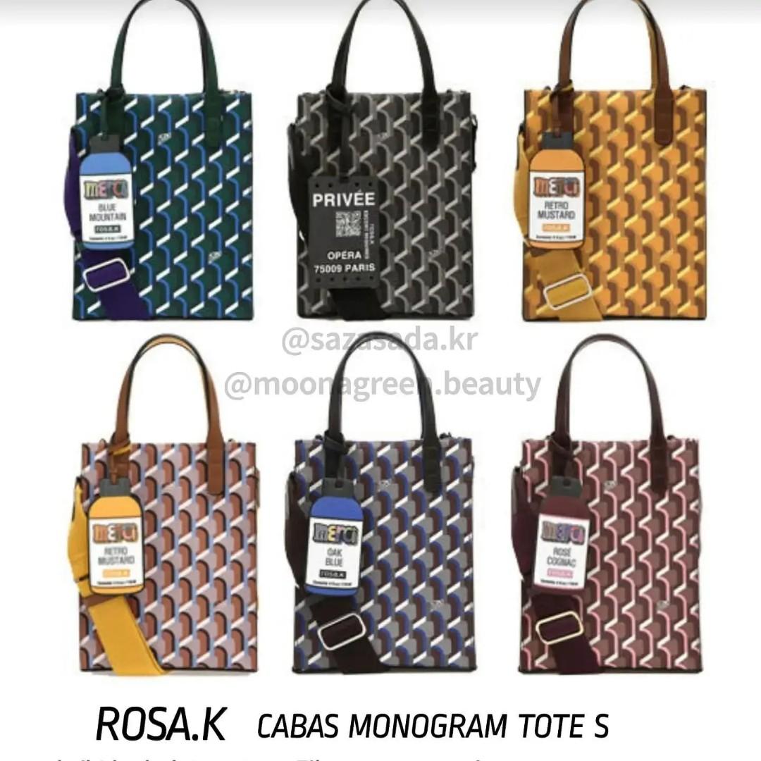 KOREA ROSA.K Monogram Tote Bag XS Hyuna bag