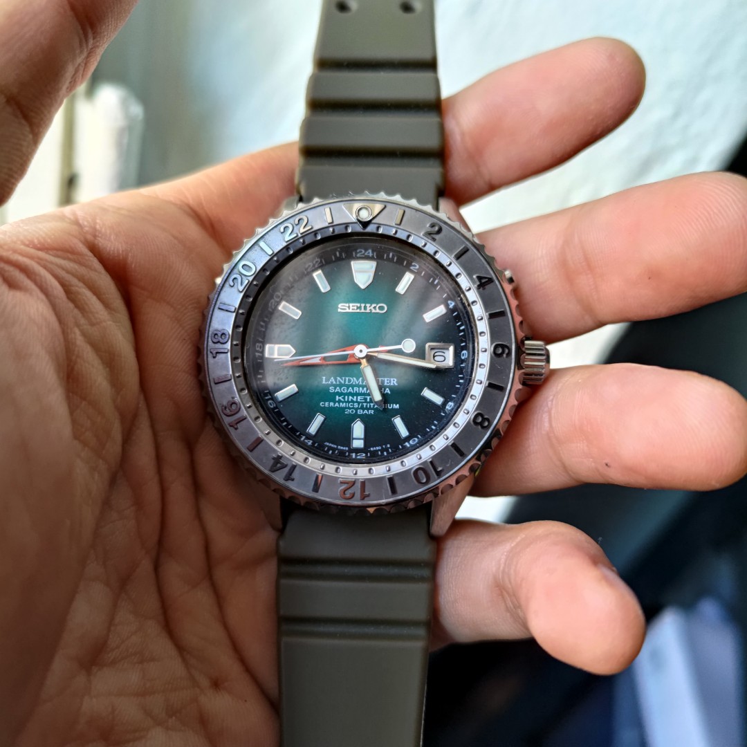 Seiko Landmaster Sagarmatha SBWC21 GMT Luxury Watches On Carousell