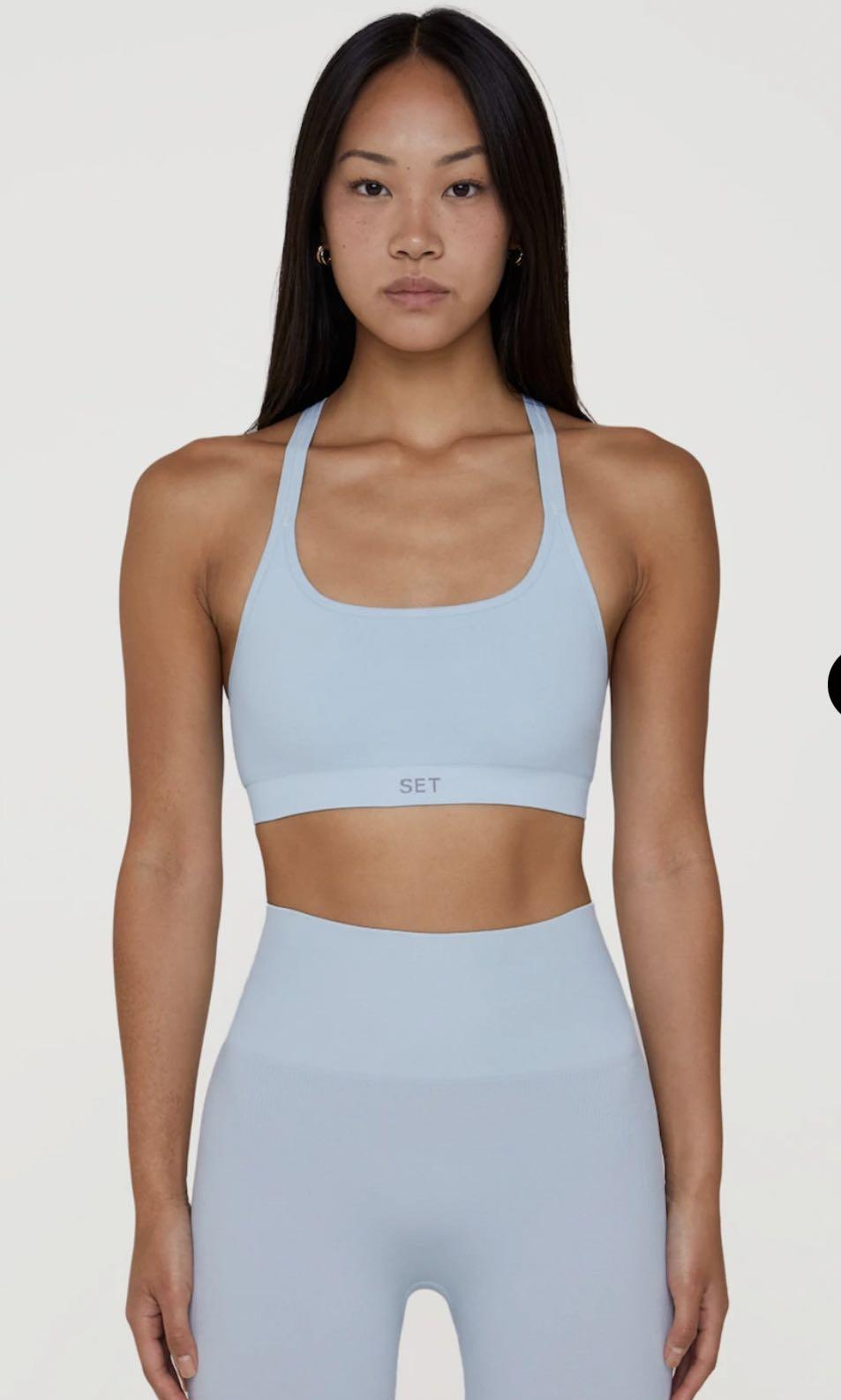 SET Active: Sculptflex Box X Bra and Leggings in Sand, Women's Fashion,  Activewear on Carousell