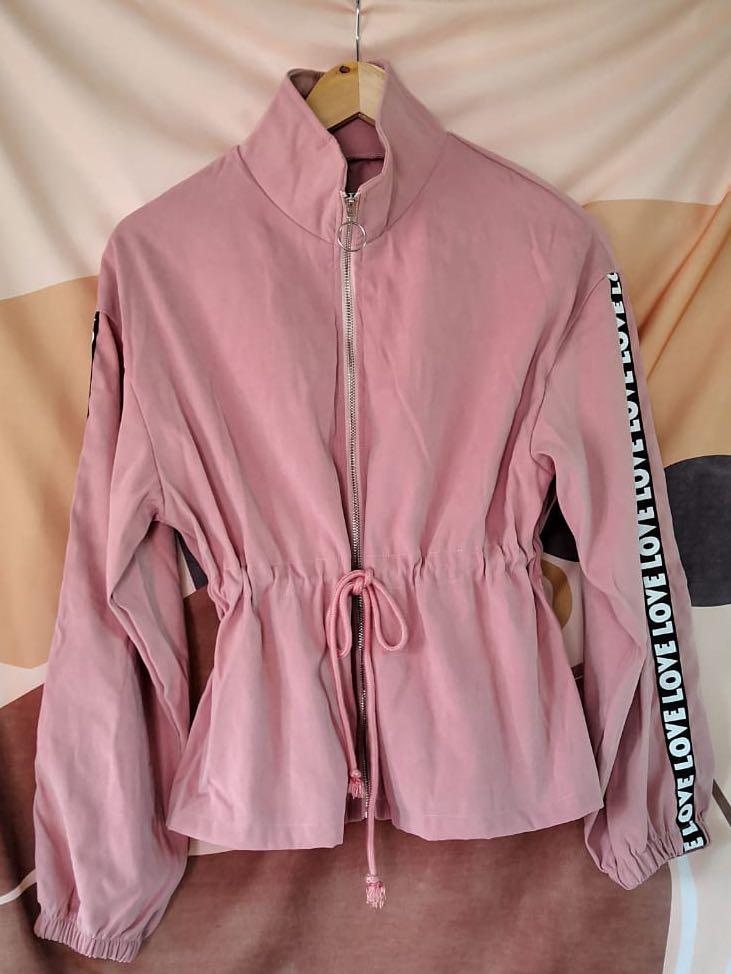 Shein pink jacket hotsell