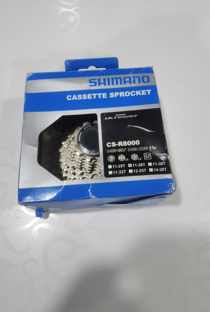 Cassette Shimano Ultegra R8000 11 Vitesses – Pignons 11-32 Dents (11-12-13-14-16-18-20-22-25-28-32)