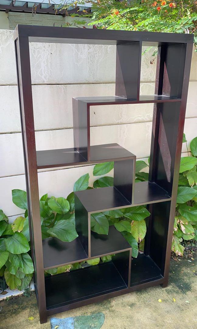 Solid wood display shelf, Furniture & Home Living, Furniture, Shelves