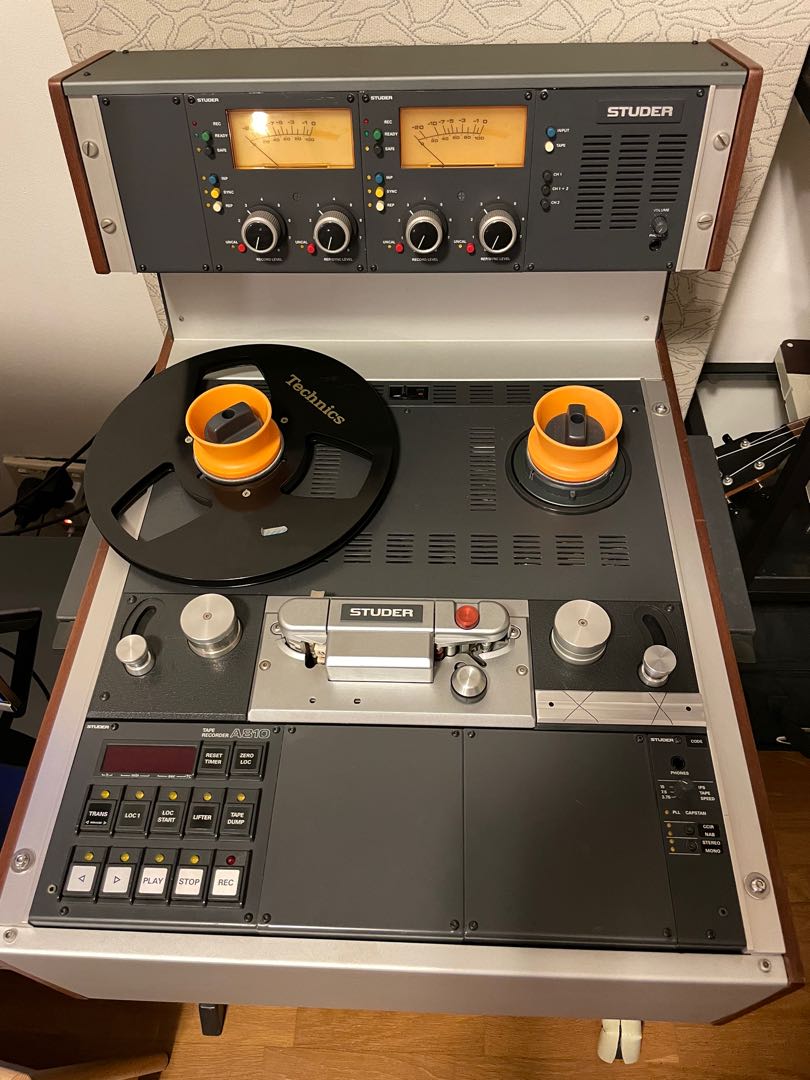 Studer A810 open reel deck, Audio, Other Audio Equipment on Carousell