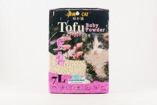 Sumo Tofu Cat Litter (7L, Baby Powder Scent)
