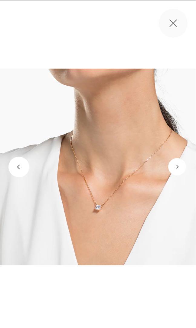 Gold cheap chain swarovski