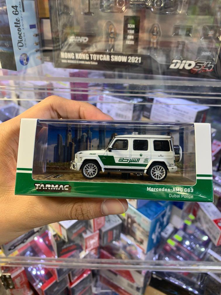 Tarmac Works 1:64 Mercedes-AMG G63 Dubai Police 杜拜警車