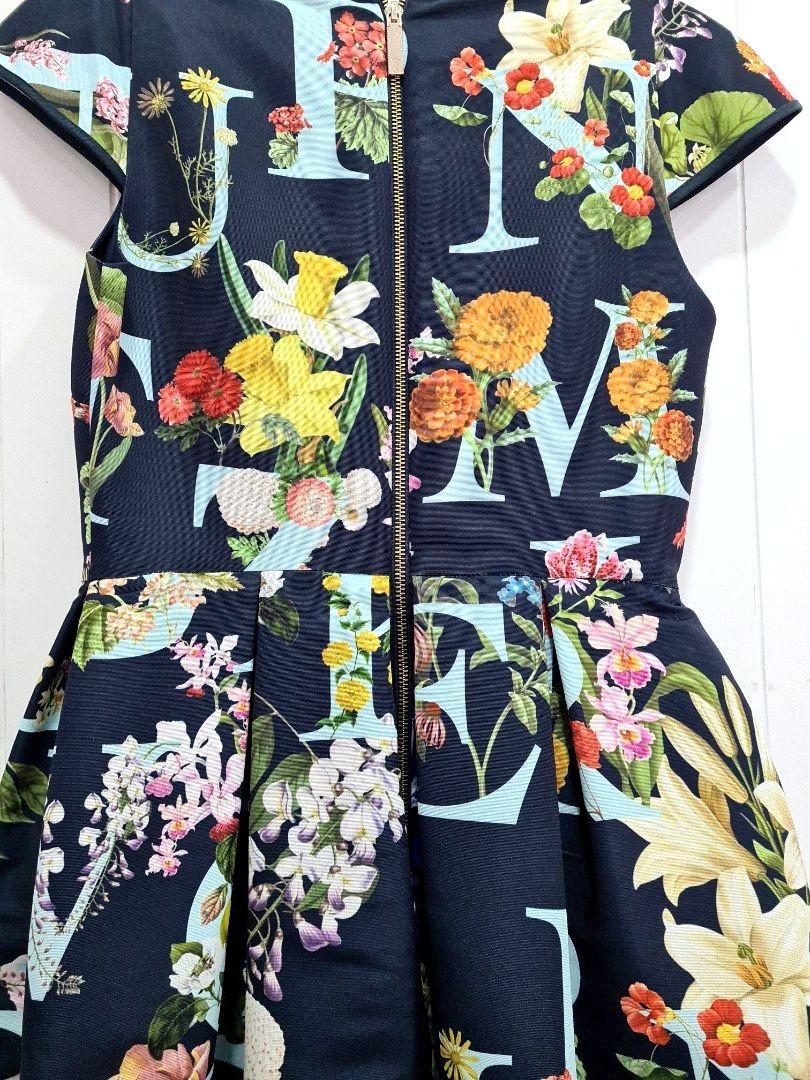 TED BAKER Alphabet dress size 2