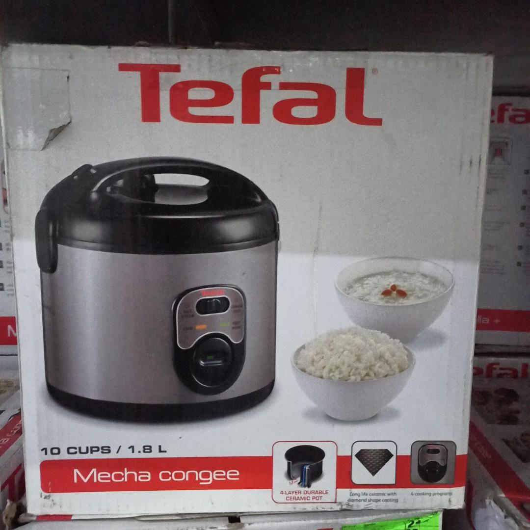 Tefal 6/ 10 cups rice cooker mechanical mecha congee durable ceramic