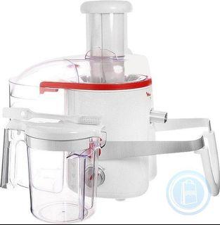 Moulinex 3L Juice Extractor 75mm large size feeding tube juicer with jar and large pulp container Tefal