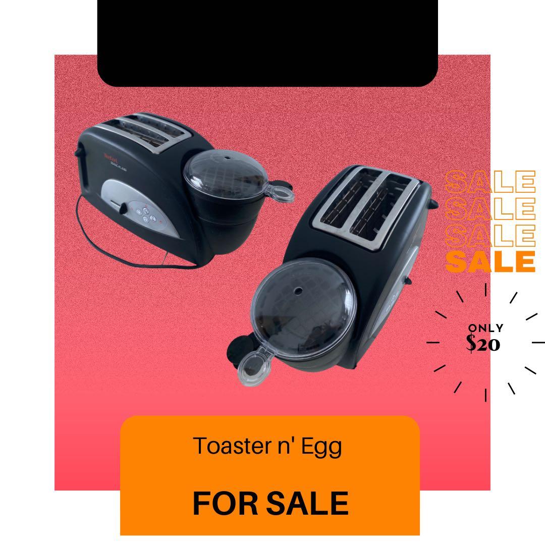TEFAL TT5500 TOAST N' EGG TOASTER, TV & Home Appliances, Kitchen