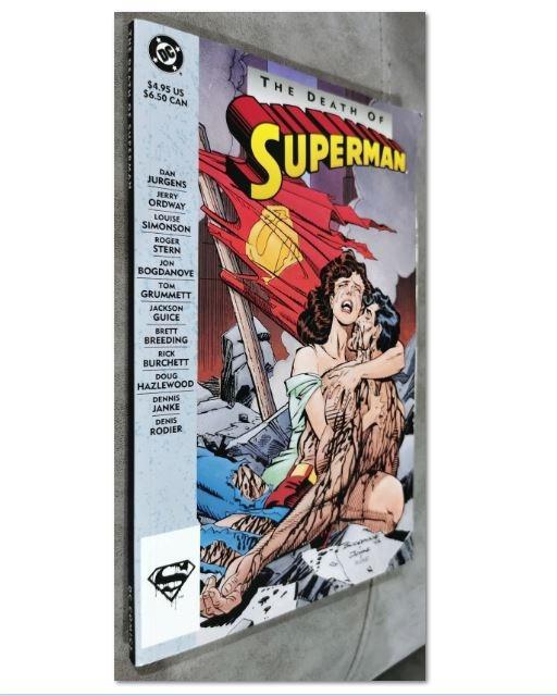 The Death Of Superman Dc Comic Tpb Hobbies Toys Books Magazines Comics Manga On Carousell