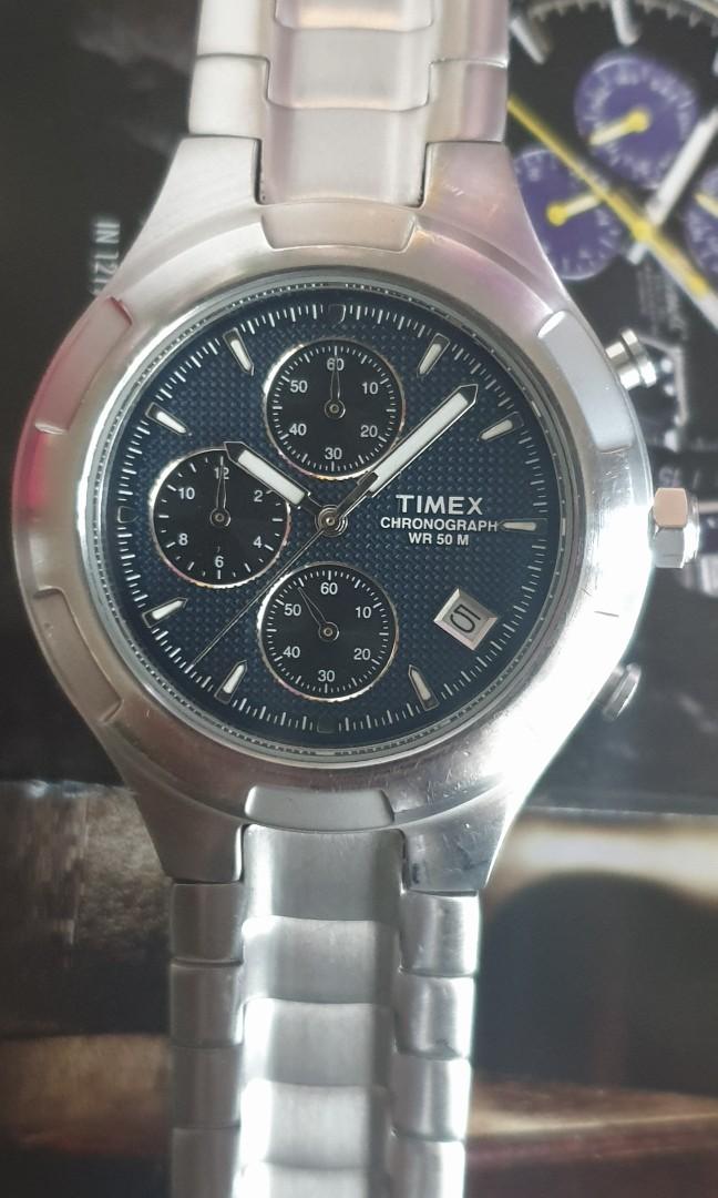 Timex chronograph wr 50m online