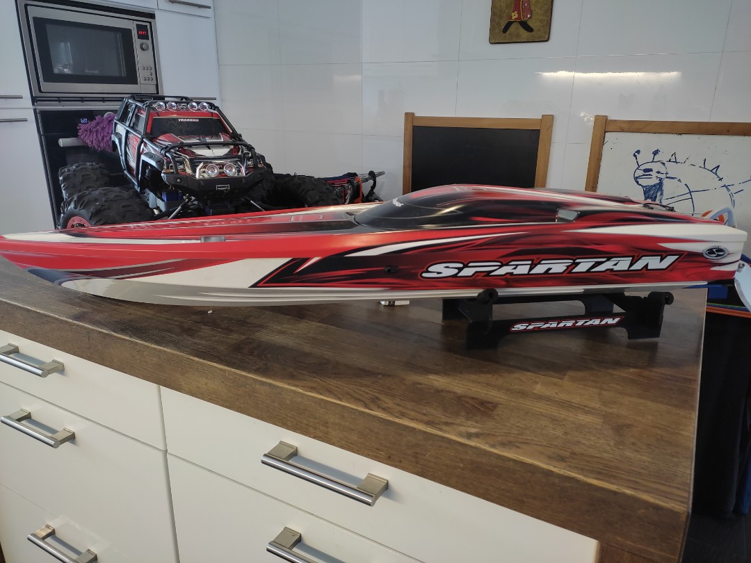 TRAXXAS Spartan with upgrades Hobbies Toys Toys Games on
