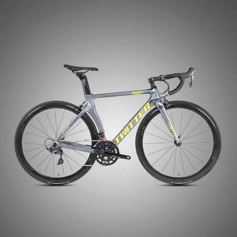 Twitter Carbon Fiber Road Bike, Sports Equipment, Bicycles & Parts ...