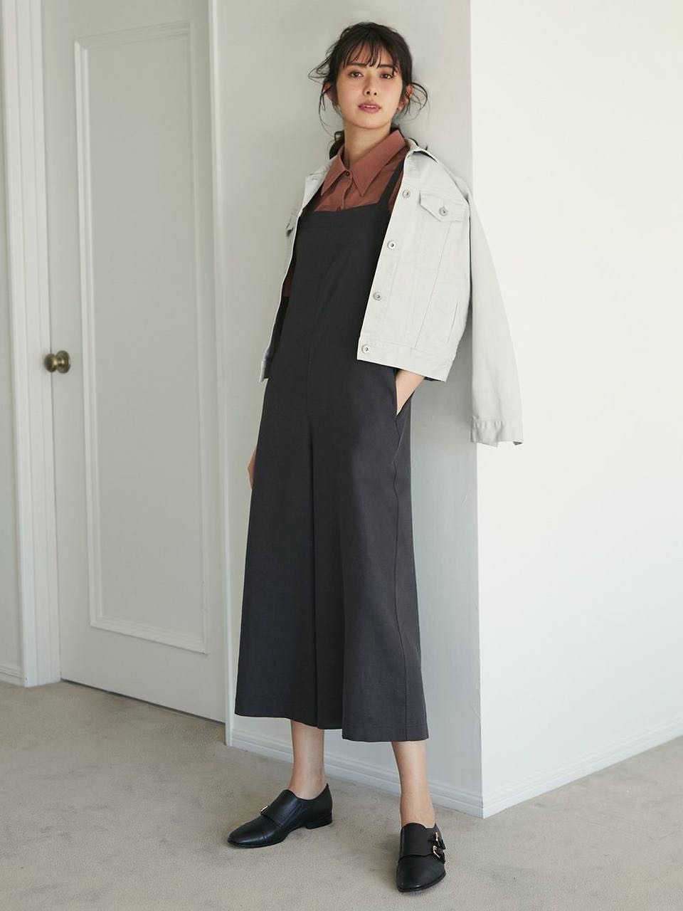 Uniqlo jumpsuit linen hotsell