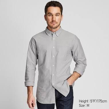 oxford slim fit long sleeve shirt