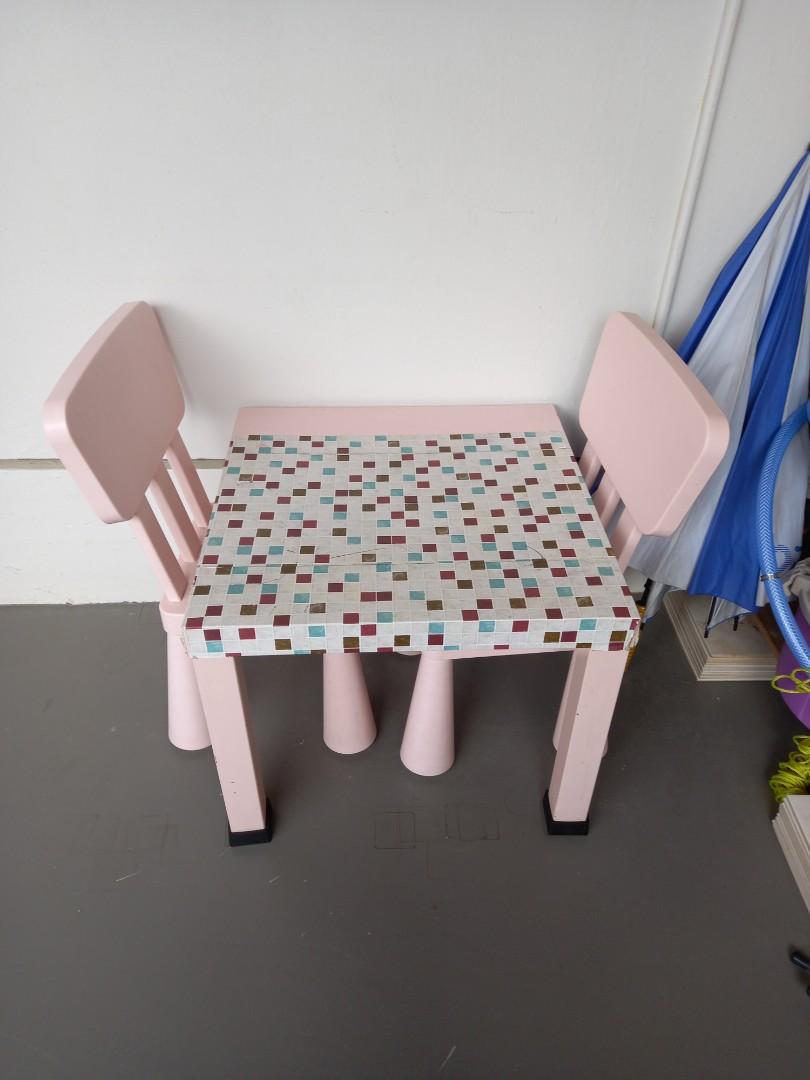 used kids table and chairs