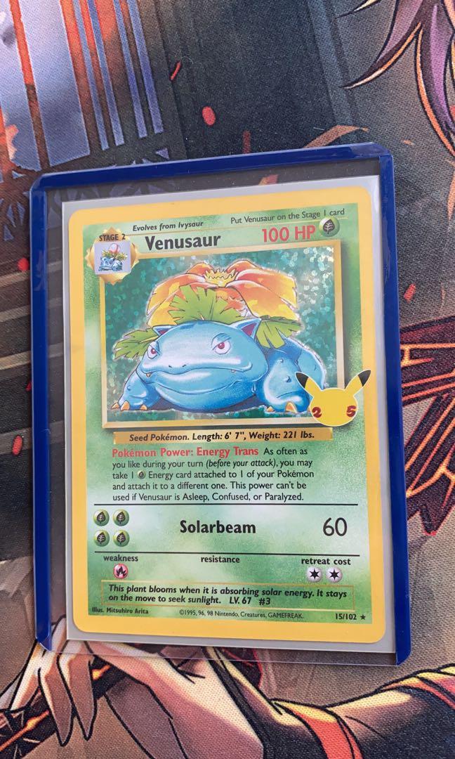 Venusaur Celebrations Pokemon, Hobbies & Toys, Toys & Games on Carousell