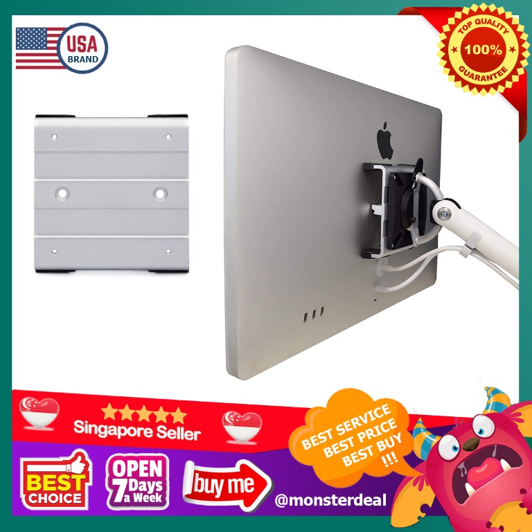 VESA Mount Adapter for 24" iMac (Aluminum), 27" iMac (2009, 2010, 2011), LED Cinema Displays