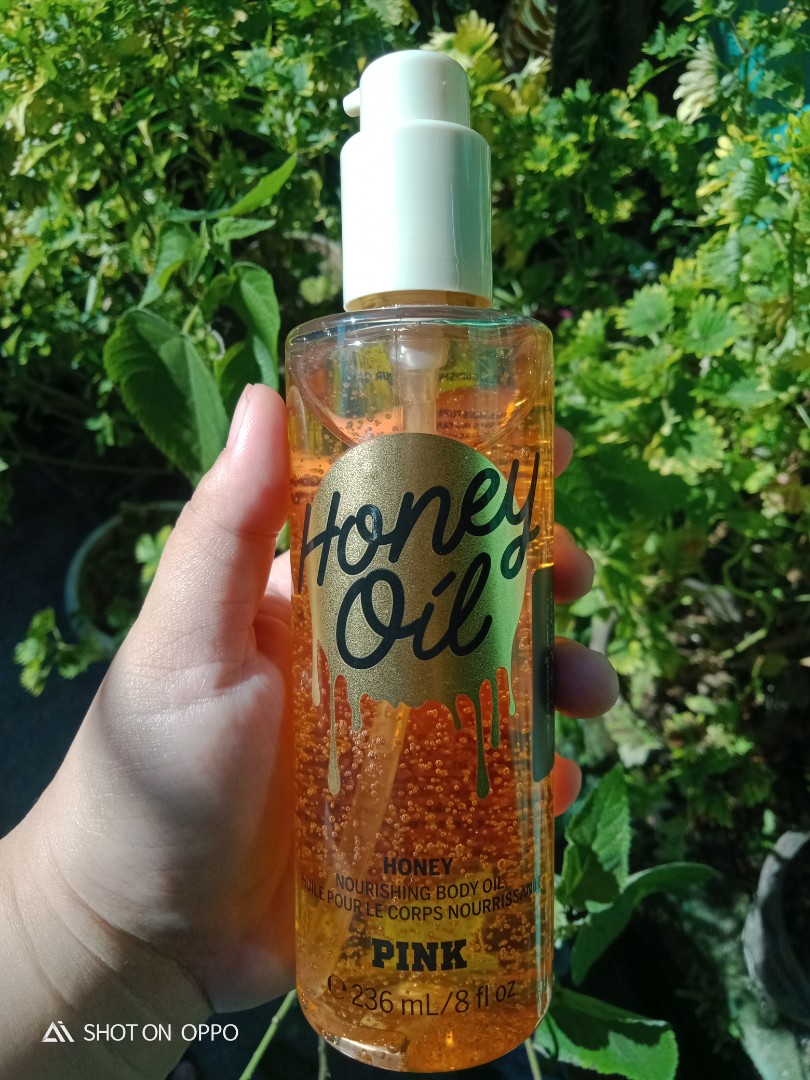 Victoria's Secret Pink New! Honey Oil Nourishing Body Oil with Pure Honey  236ml