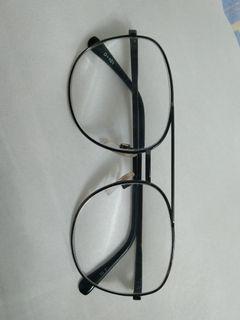Vintage Black Metal Eyeglasses Frame