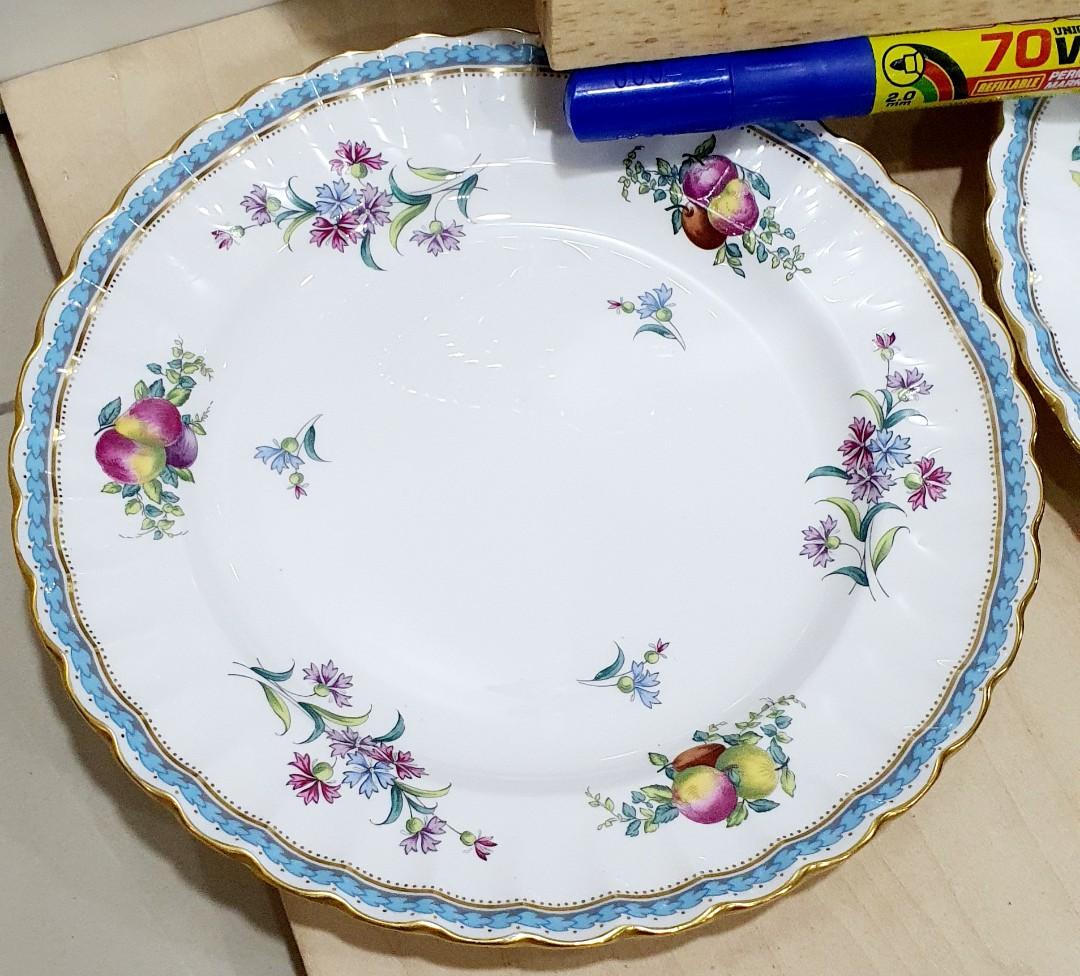 Vintage discontinued Spode Trapnell Sprays Fine Bone China England sale plate 20.5cm