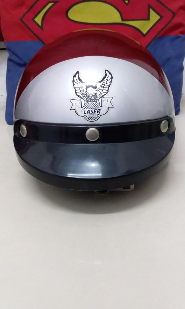 Helmet store laser half