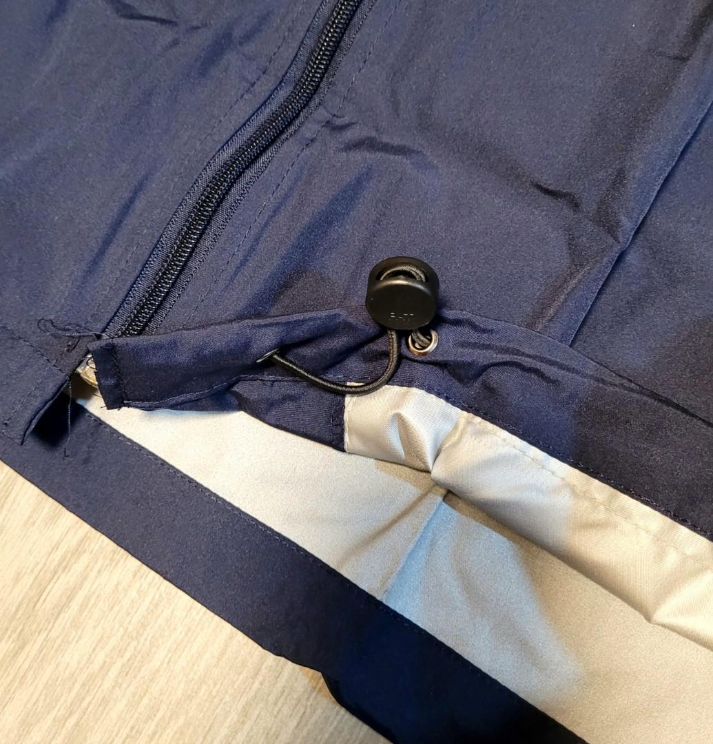 Vintage Sherpo Dark Blue Jacket 90s 復古深藍外套連帽可收納90s年代