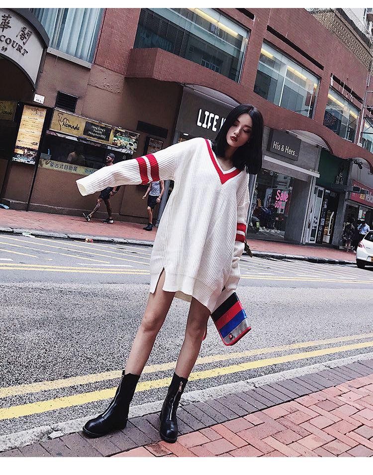White sweater sale shop