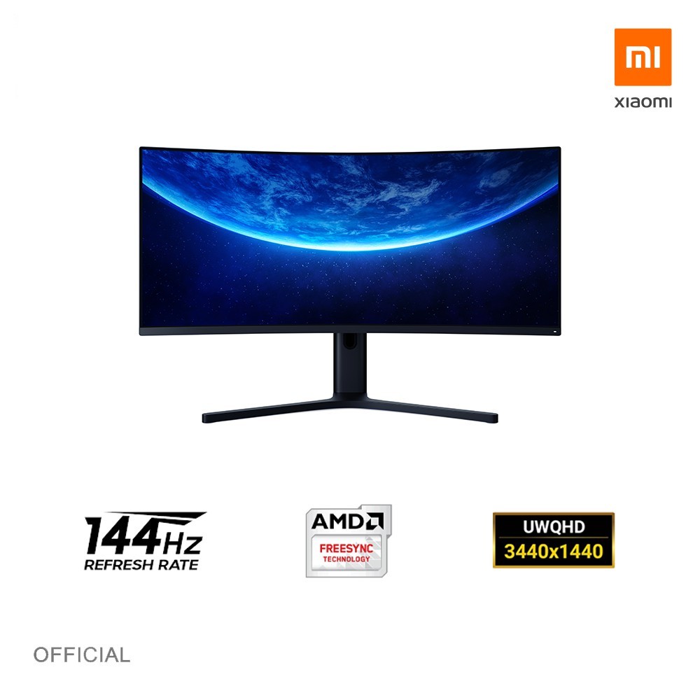 Xiaomi mi 34-inch curved gaming monitor, Computers & Tech, Parts ...