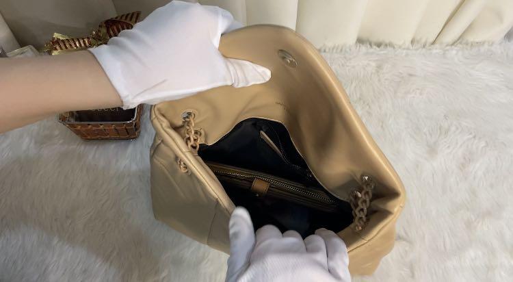 Ysl beige neutral shoulder bag from japan (Category: Luxury Bags & Wallets) located in Mandaluyong City. Submitted by japanandsingaporeluxepreloved (Listing ID 1123934815, Image 3). Description: .