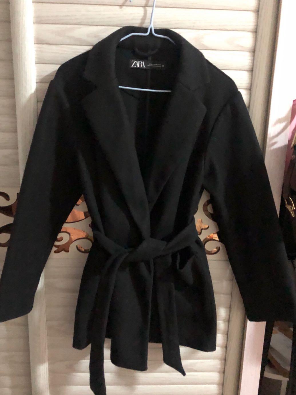 zara wrap jacket
