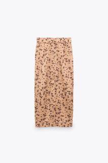 Zara printed skirt