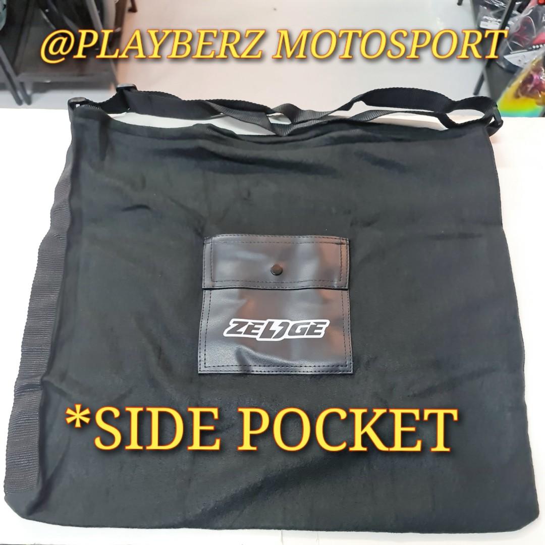 ZELIGE HELMET SLING BAG..!! (Category: Motorcycle Accessories) located in Singapore. Submitted by playberzmotosport (Listing ID 1124093216, Image 3). Description: ZELIGE HELMET SLING BAG..!! *ABLE TO FIT 1 FULLFACE OR OPEN FACE HELMET AND 1 RAINCOAT..😊👍!! *EASY TO CARRY EVEN WHEN YOU ARE RIDING OR SHOPPING..😁👍!! *SIDE POCKET *SELF COLLECT AT OUR SHOP: PLAYBERZ MOTOSPORT ADD: TOH GUAN CENTRE #06-11 21, TOH GUAN ROAD EAST (S608609) TIME: OPEN D