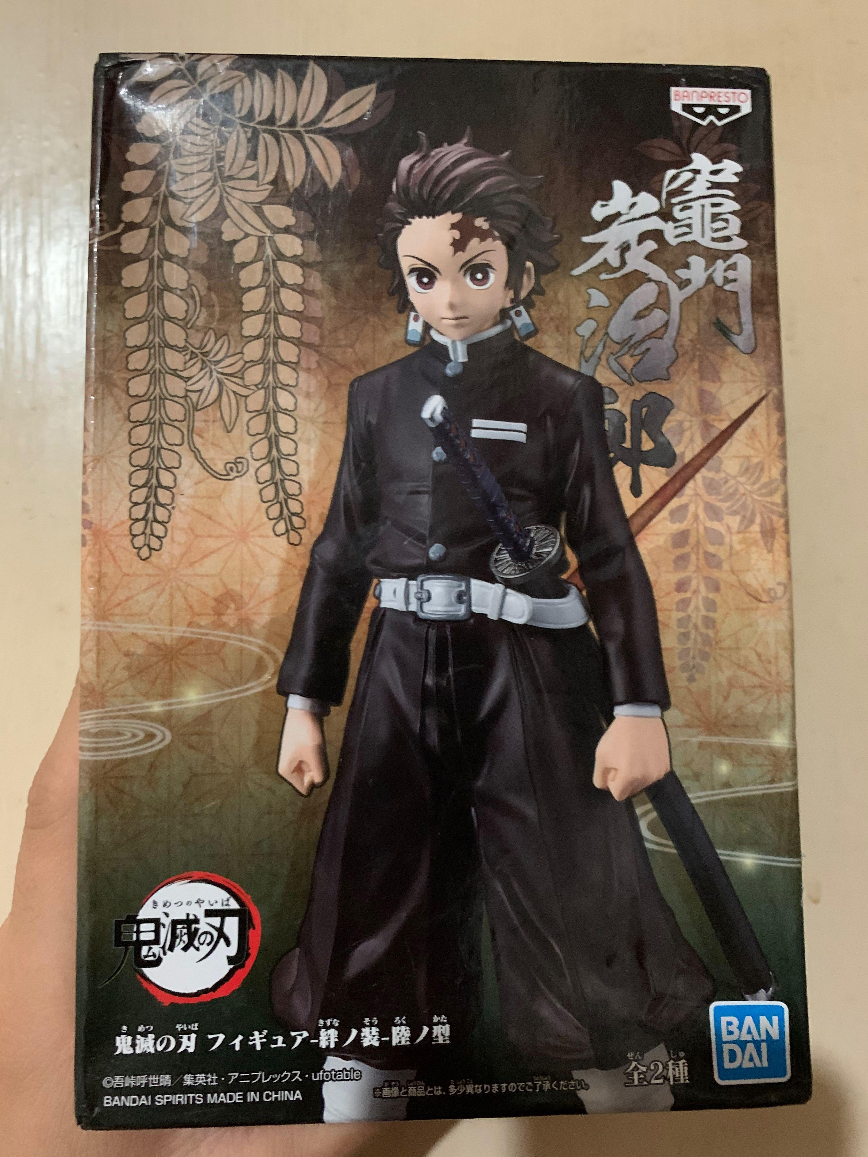 鬼滅之刃竈門炭治郎絆之裝陸之型鬼殺隊黑色隊服軍裝原色模型figure 日版 興趣及遊戲 玩具 遊戲類