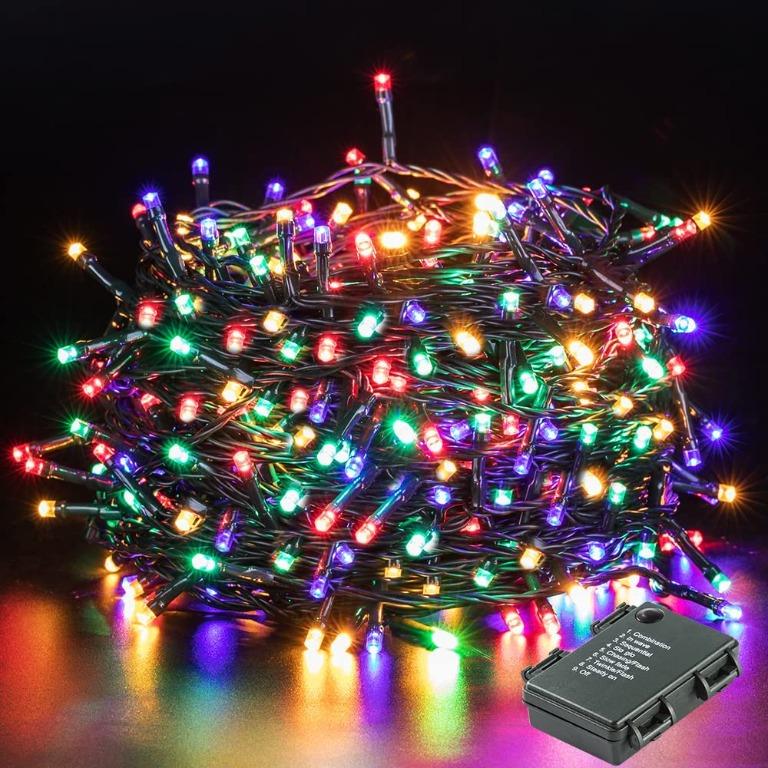 Outdoor xmas lights shop battery operated