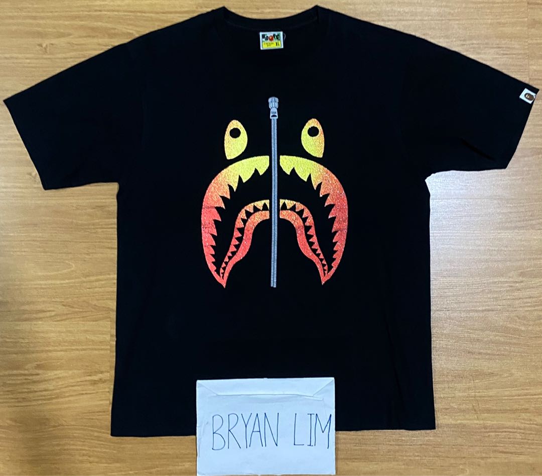 bape crystal tee