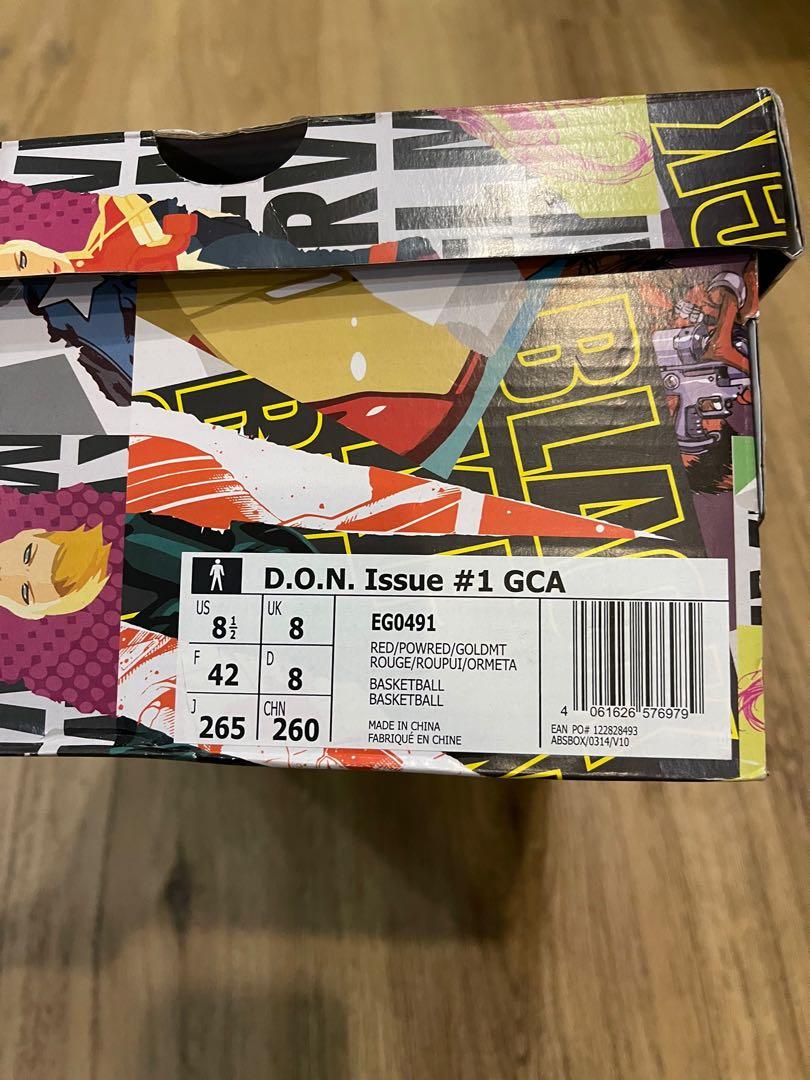 Adidas Don Issue 1 Iron Spider, Men's Fashion, Footwear, Sneakers on  Carousell