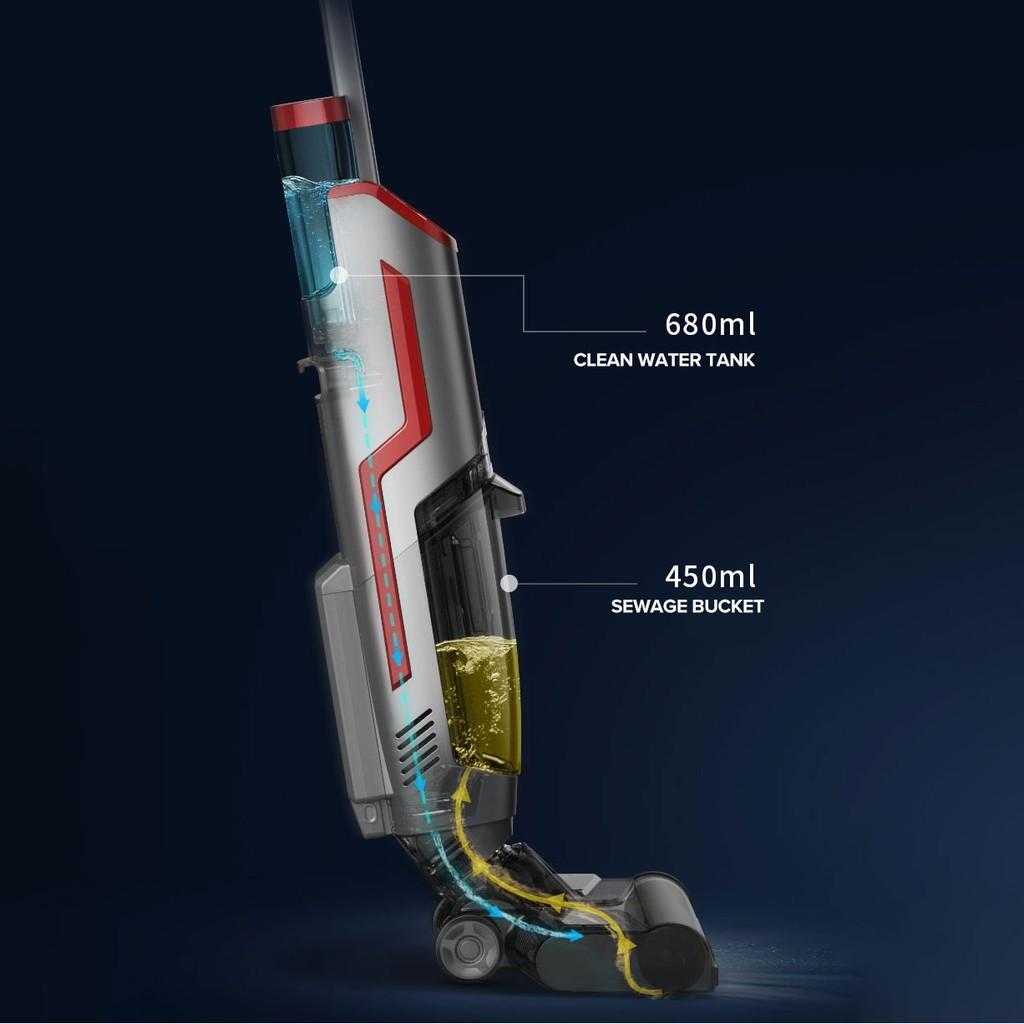 Airbot iClean Wet Vacuum Dual Water Tank Dirty Water Self Cleaning