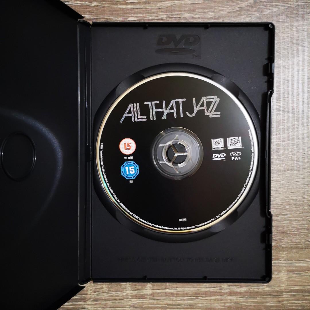 All That Jazz DVD Region 2, Hobbies & Toys, Music & Media, CDs & DVDs on Carousell