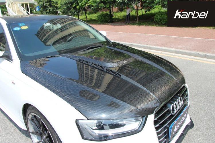 Audi A4 B8.5 Karbel CF Hood Car Accessories Accessories on Carousell