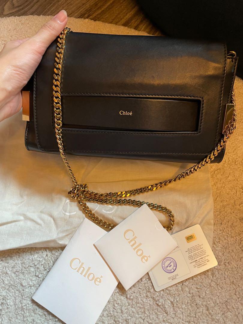 Authentic Chloe Elle full leather bag