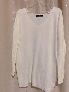 Azul baggy white top