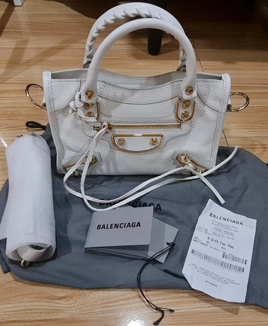 Buy Balenciaga Metallic Edge Mini City Bag for Womens  Bloomingdales UAE