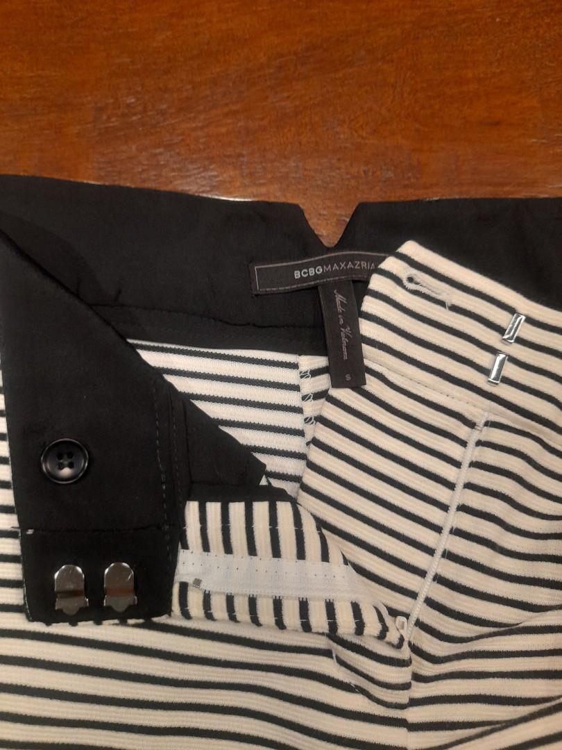 BCBG striped shorts (Category: Shorts) located in Muntinlupa City. Submitted by cezzy82 (Listing ID 1124238454, Image 3). Description: measurements: 16inches-waist 11½inches-length.