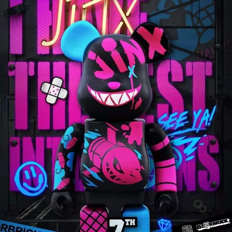 定番から日本未入荷 未開封 be@rbrick jinx ベアブリック ジンクス aob