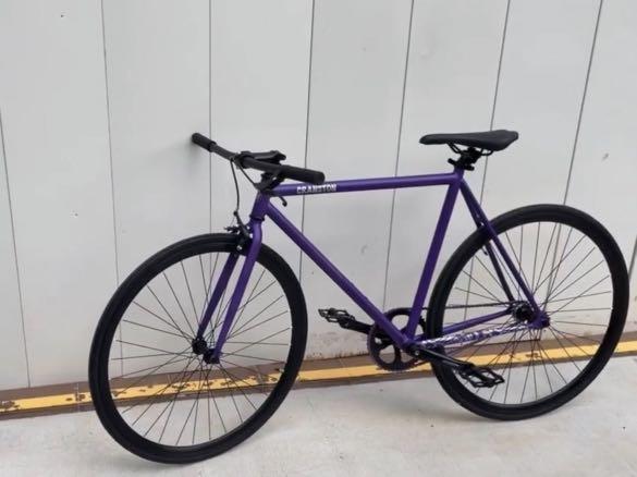 Purple fixie clearance