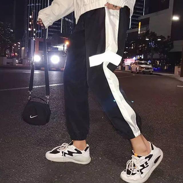 Reflective sweatpants womens hotsell