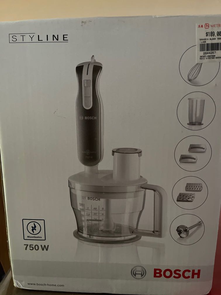 Bosch 750w multi-blender/processor, TV & Home Appliances, Kitchen ...