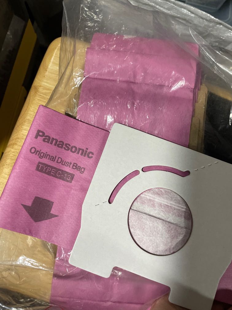 Brand New Panasonic Model C13 Vacuum Dust Bag, TV & Home Appliances